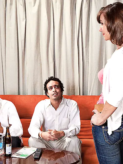 Two Servings Of Cock For The Restaurant Manager