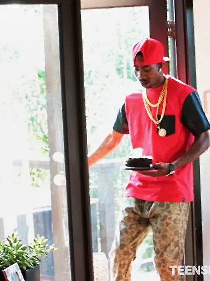 Teen young black cock