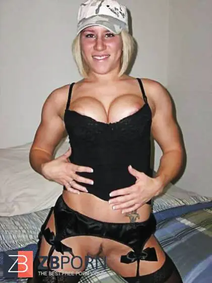 Chesty Ash-Blonde Army Wifey