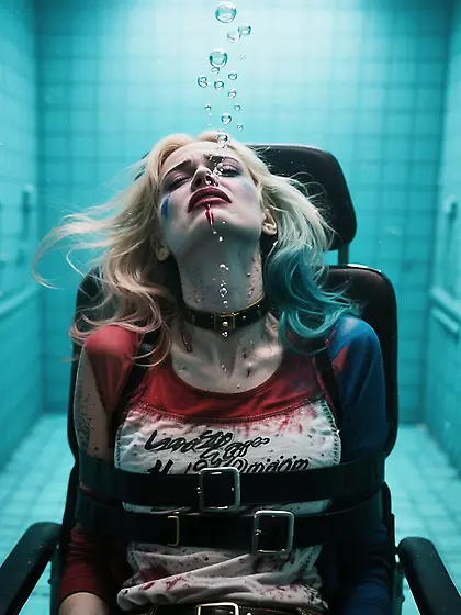 Harley Quinn drowned