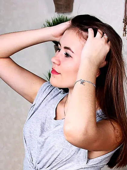 Teen snapshot brown hair