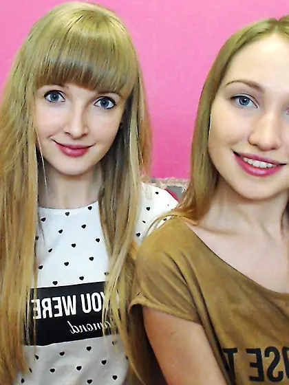 White teen blonde hair