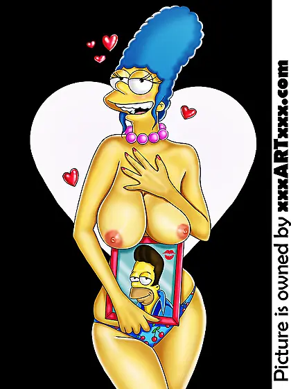 Slutty marge simpson masturbating