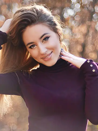 French blue eyes girl