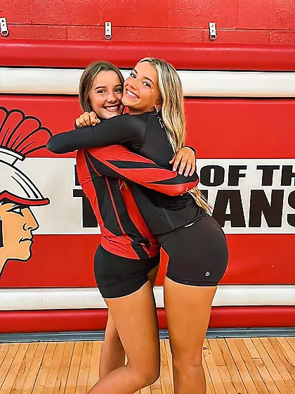 Soccer and volleyball babes