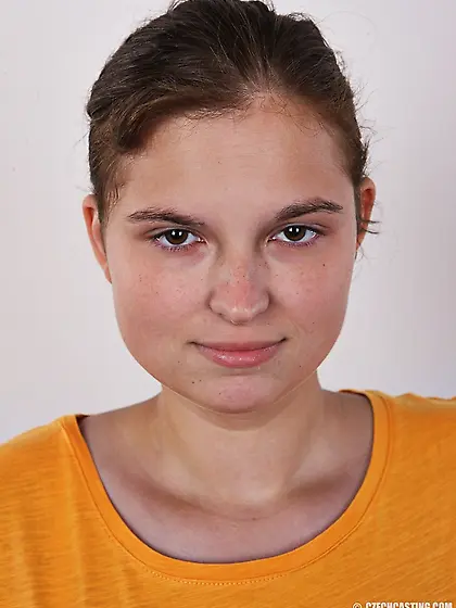 Cute chick orange shirt