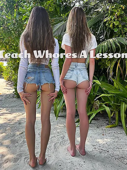 Teach whores a lesson