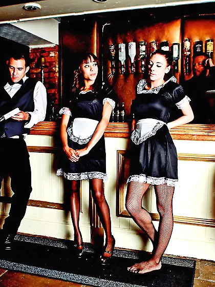 Filthy bimbo in fishnet stockings Jessica Martinez is wildly mov