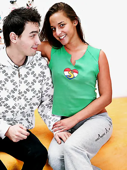 Perky passionate foreplay