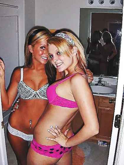 Girls on girls kissing,  sucking and flashing part 3