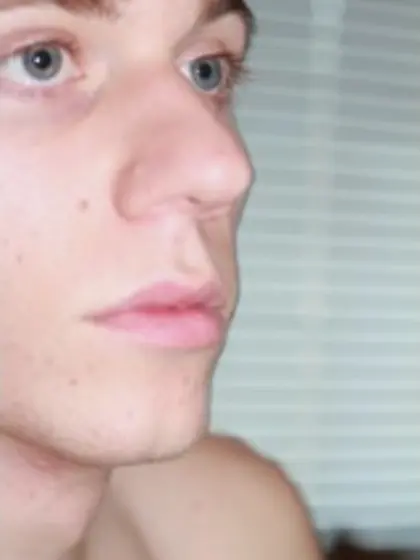 Blonde Young Man Nate Live Orgasm.