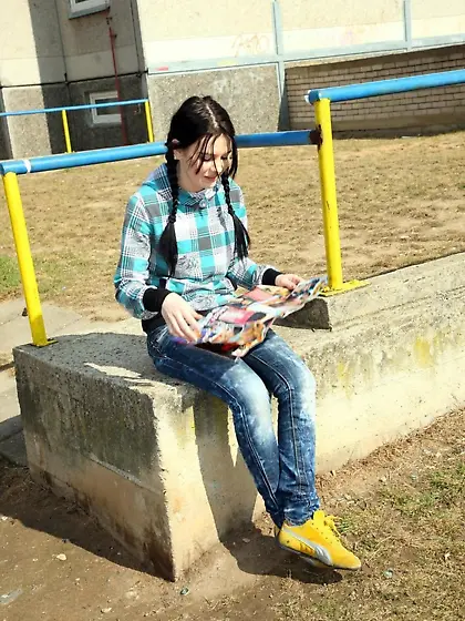 Ester B and Andrea K pics