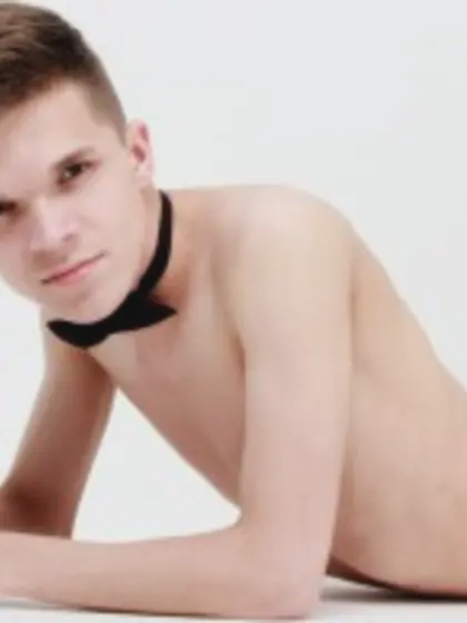 Brunette Young Man Jakongrande Striptease.