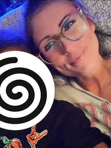 Lacey fingers herself of the GGW bus