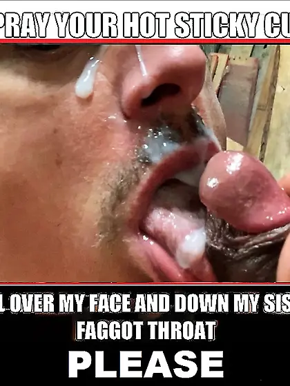 Faggot Cocksucker Captions