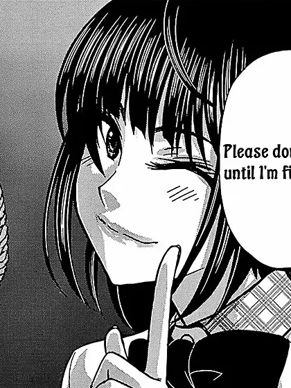 Hanging manga pictures