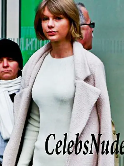 Taylor Swift Camel Toe In Tight White Pants