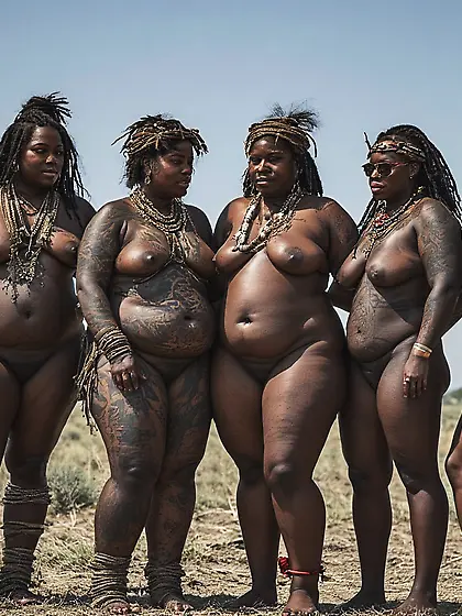 Young Asian Boy ends up with African Warrior