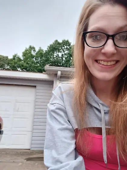 32yo blonde white trash slut with small saggy tits