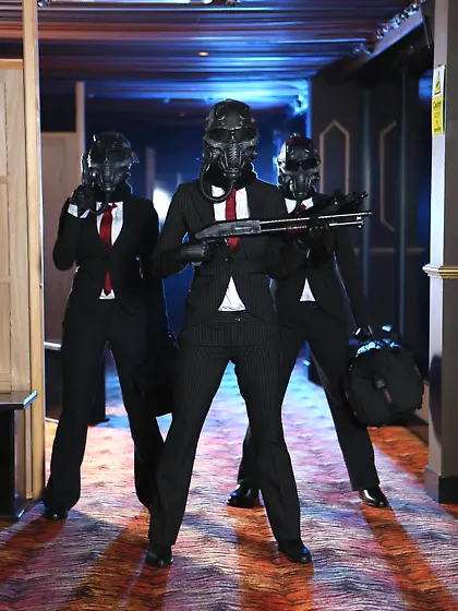 Busty brunette is a stick-up artist and a total fucking whore as