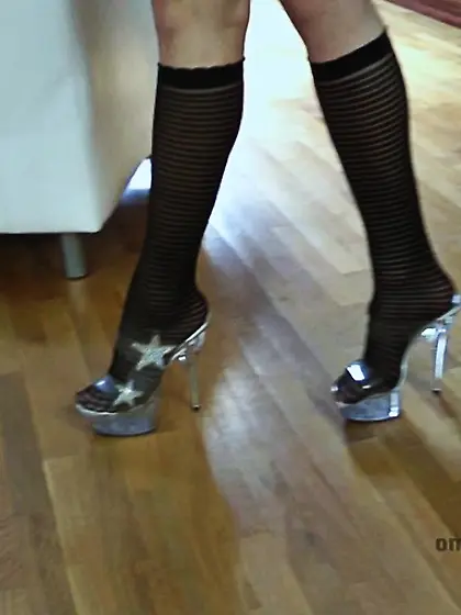 Dirty blonde slut man