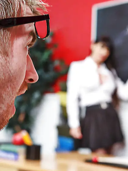 Belgian european milf teacher