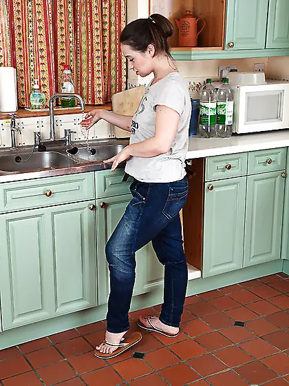 Russian mature kitchen