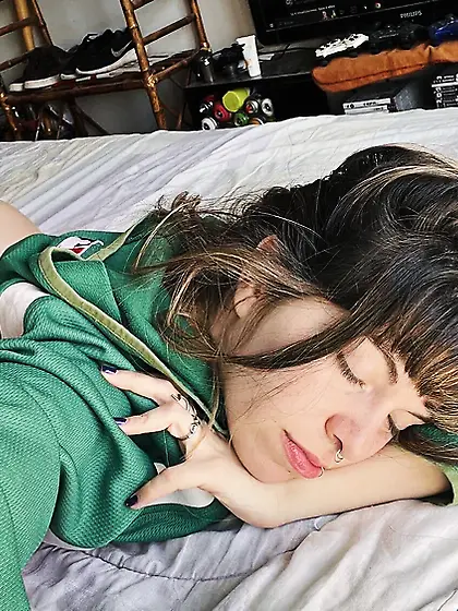 Wearing green for good luck