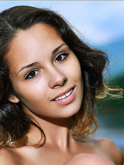 Hot young bald pussy