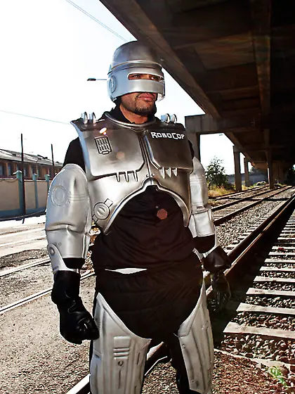 Built robocop warm human