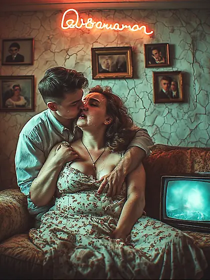 When father left the house,  Mom and I grew closer