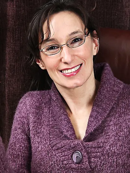 Shy mature babe glasses