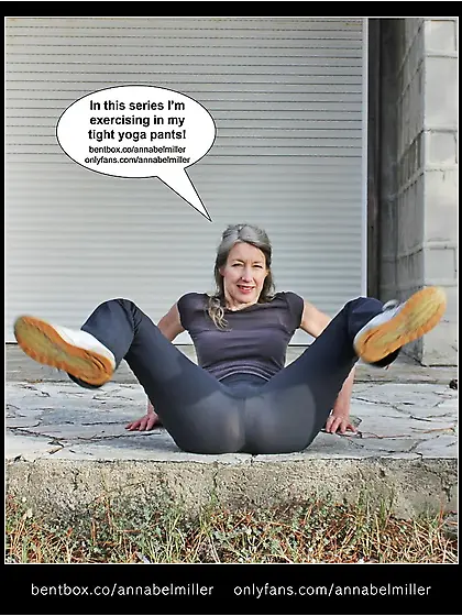 Annabel Miller: tai chi exercises,  non nude but hot