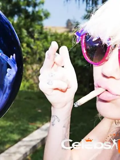 Miley Cyrus Topless Instagram Photo