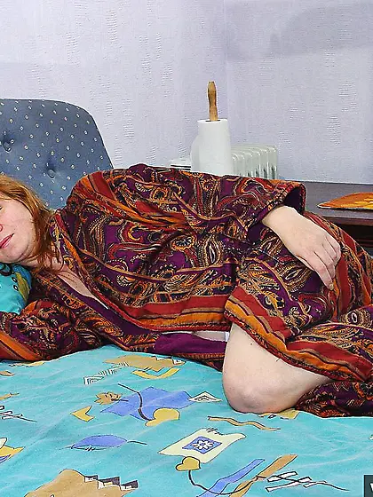 Mature redhead gets a good fuck