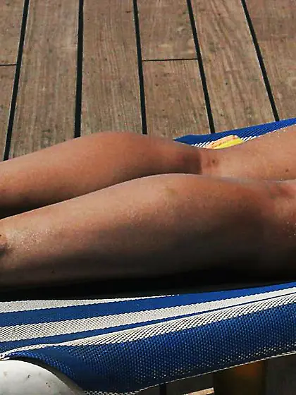 Perfectamente bronceada