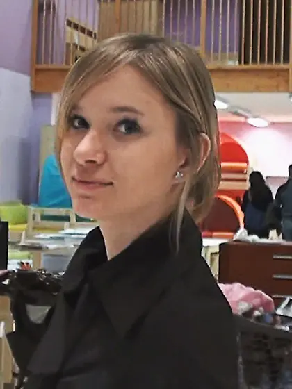 Skinny young girl innocent