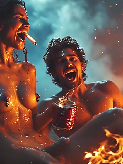 Sexy Women Lighting their Men Up!