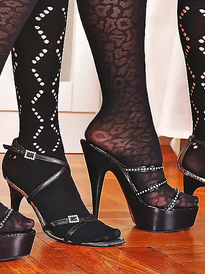 Hungarian euro blonde milf lesbian