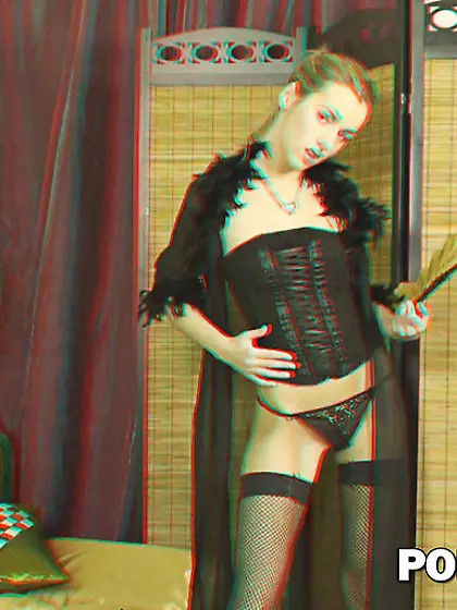 Lovely harlot black lingerie