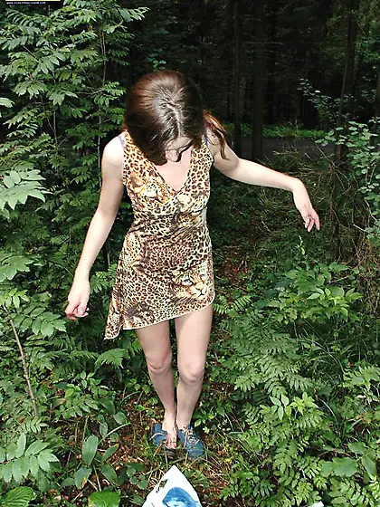 In the woods