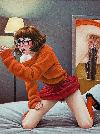 Velma caught with dildo