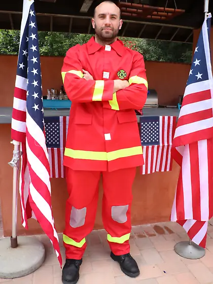 Curly haired slut involved into rough gangbang