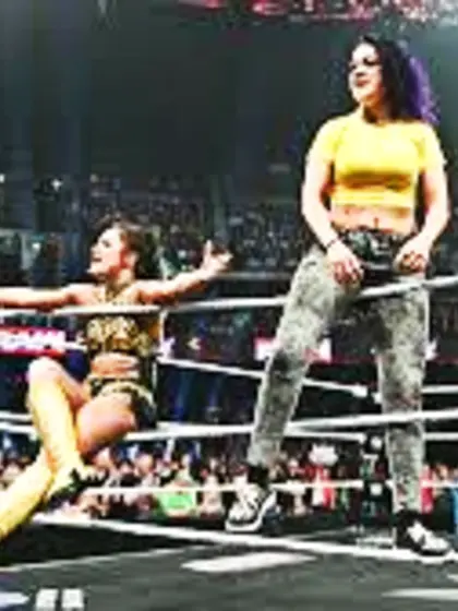 Lyra Valkyria and Bayley