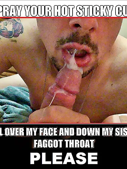 Faggot Cocksucker Captions