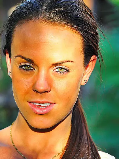 Lovely girl Rahyndee James is a naughty brunette who loves a bit