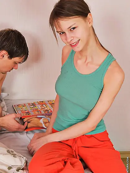 Kinky teen Beata Undine getting hardly drilled and smothering pu