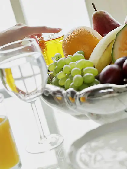 Man is tenderly licking the red pussy of Amarna Miller and pound