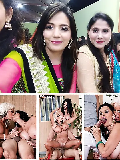 #Pyasiii Sex Fantasy with Hot beautiful Milfs