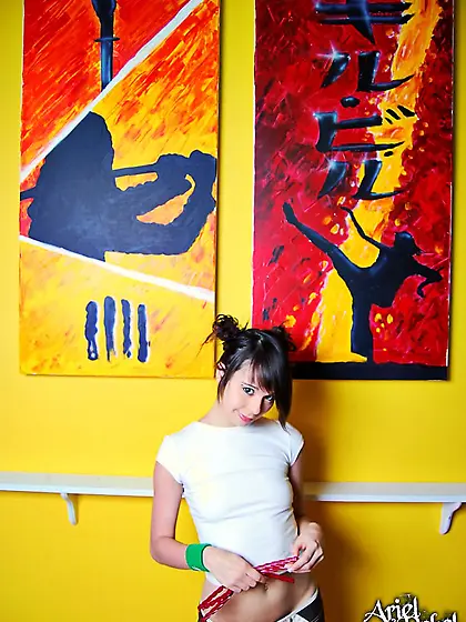 Ariel Rebel loves everything long,  even if it means swallowing l